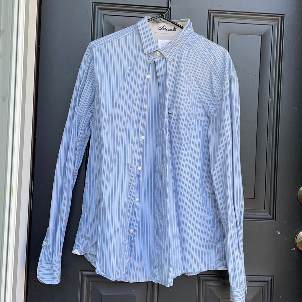 2for$20🍒 Lacoste button up size 44 (large)